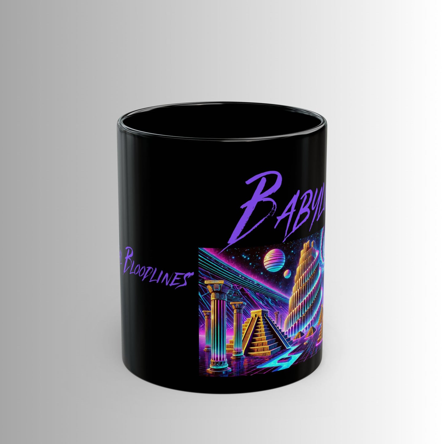 Immortal Bloodlines -  Babylon Mug - Vibrant Graphic Coffee Cup for Mythology Lovers
