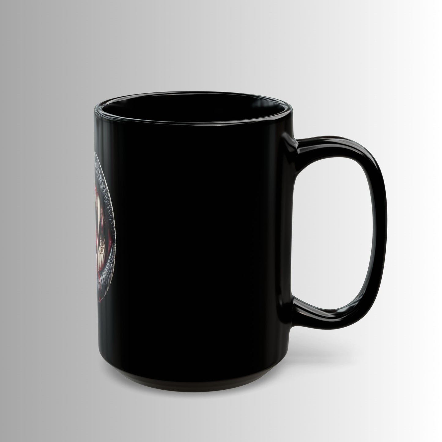 Immortal Bloodlines- Teeth-  Black Mug — (11oz & 15oz)