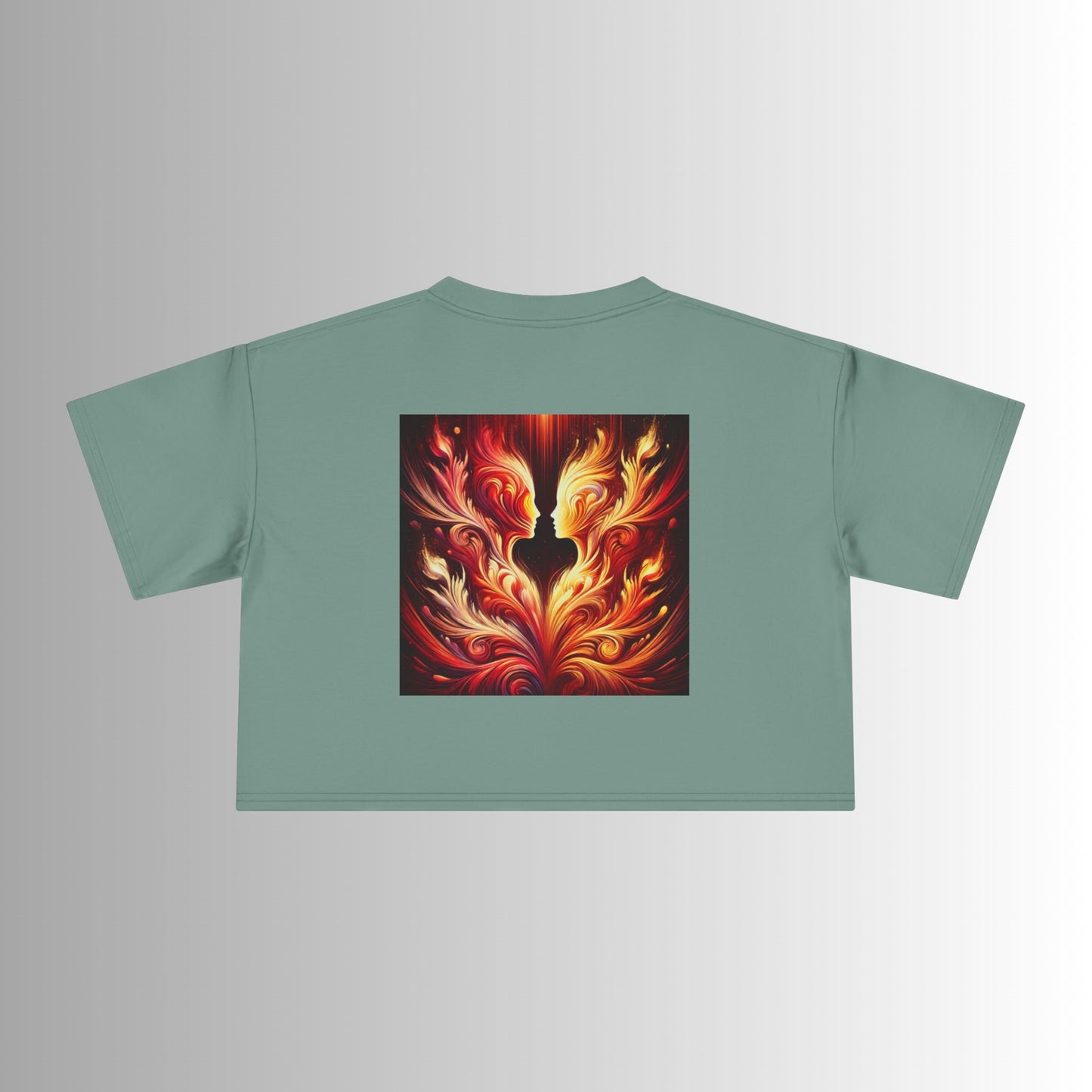 Eternal Flame - Cropped Tee - The Immortal Love Collection