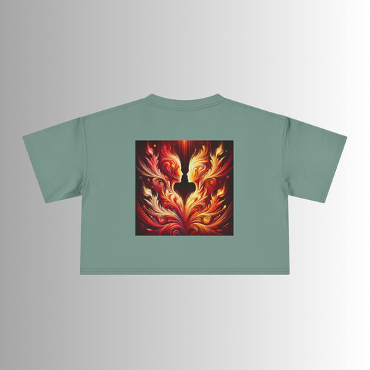 Eternal Flame - Cropped Tee - The Immortal Love Collection