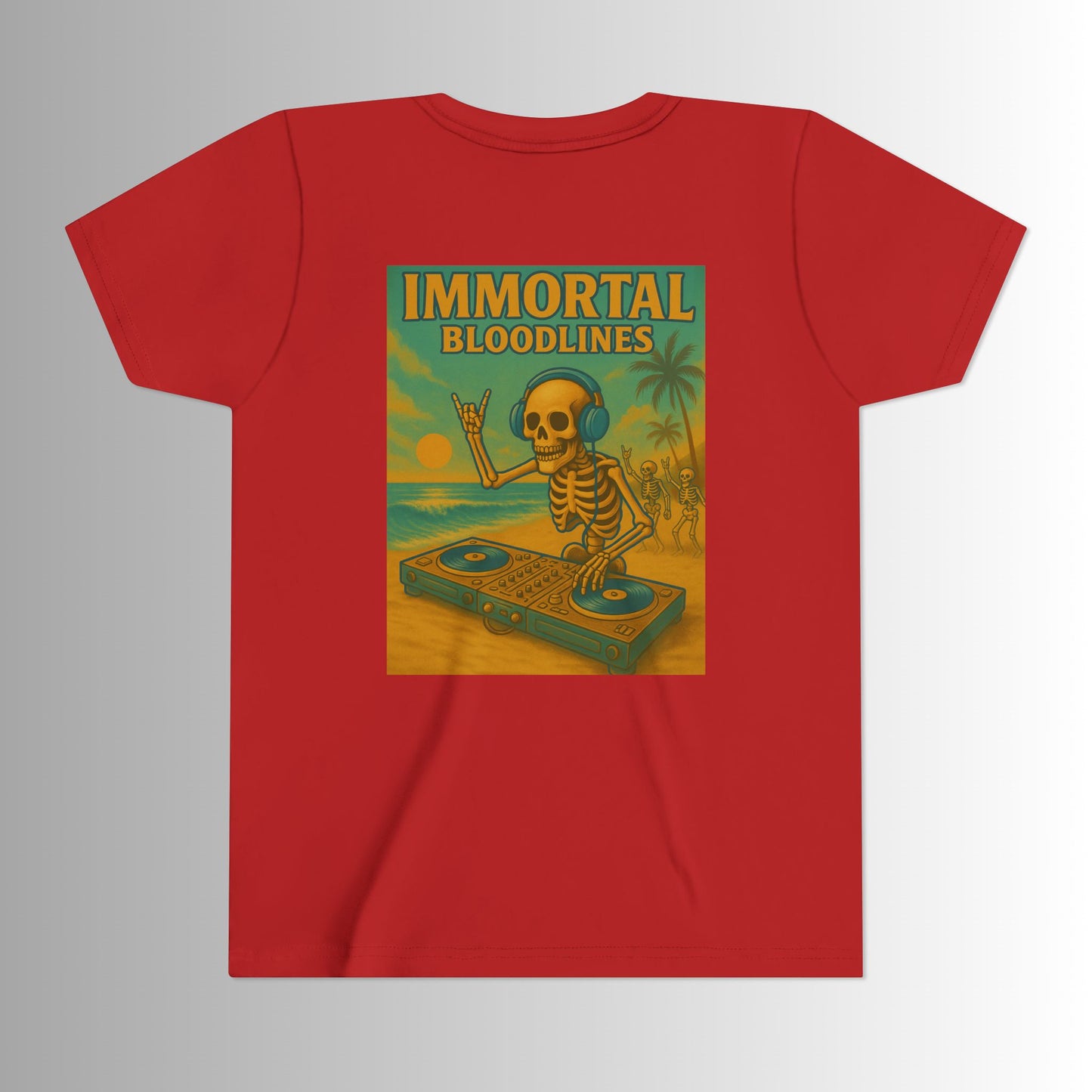 Immortal Bloodlines - Beach DJ Youth Tee