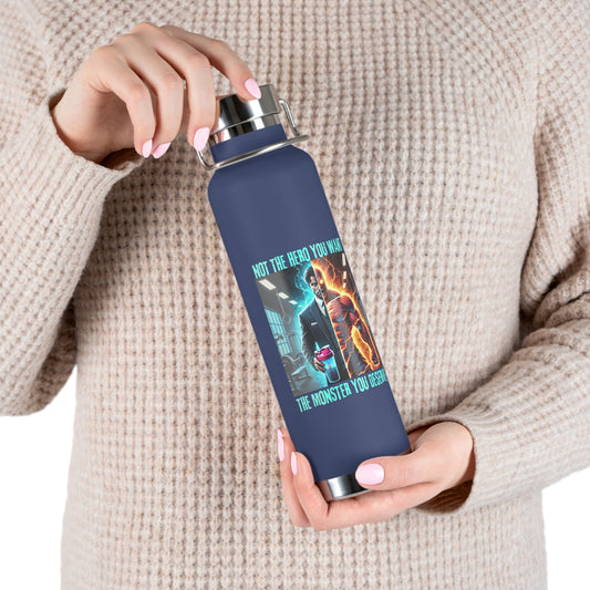 Insulated Bottle — 'Not the Hero You Want, The Monster You Deserve' Graphic
