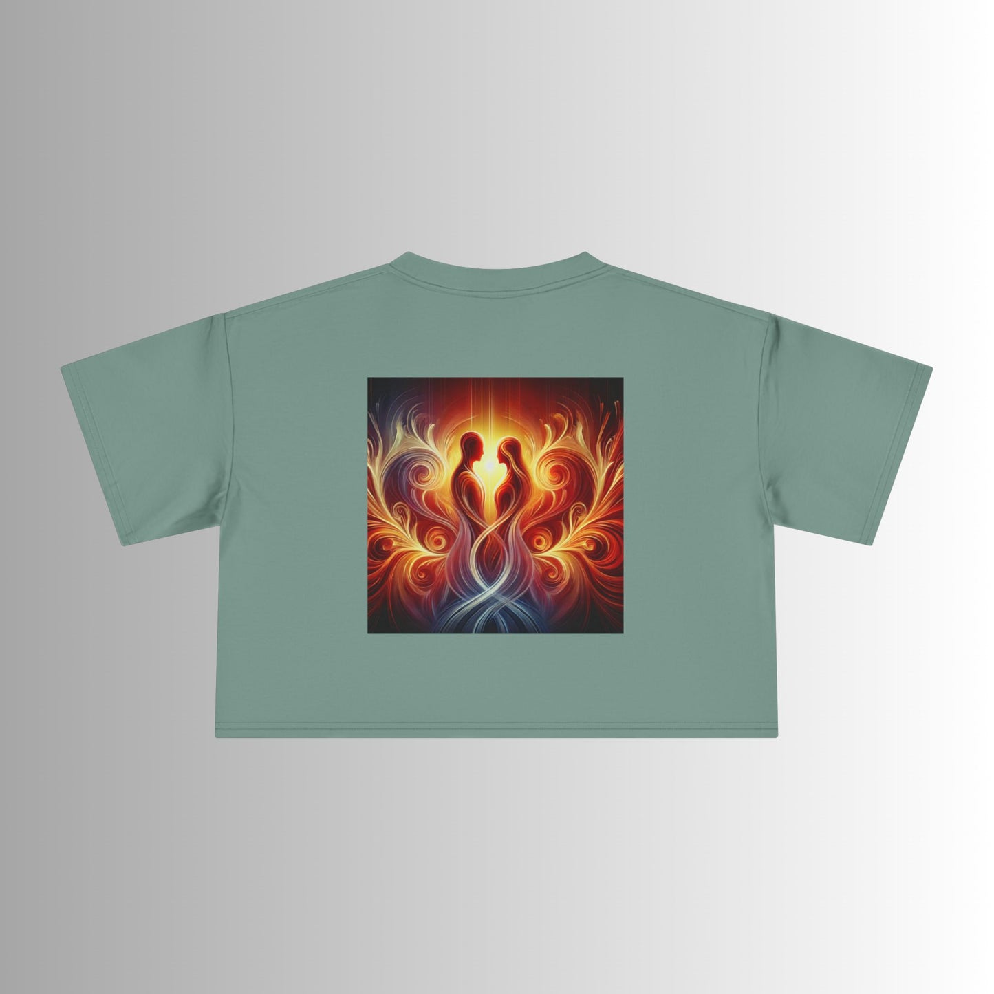 Eternal Flame - Cropped Tee - The Immortal Love Collection
