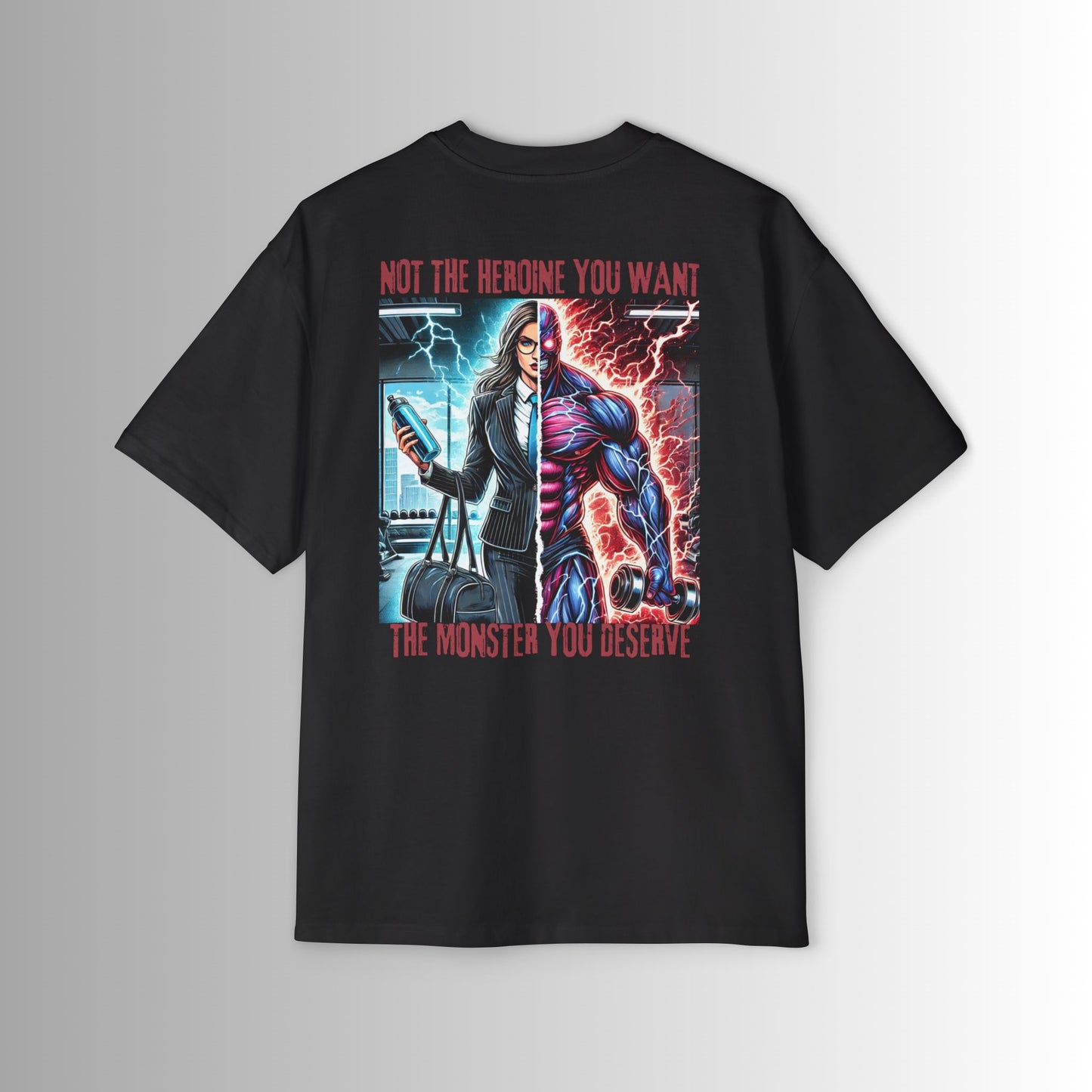 Immortal Bloodlines Graphic Tee — "Not The Hero You Want, The Monster You Deserve"