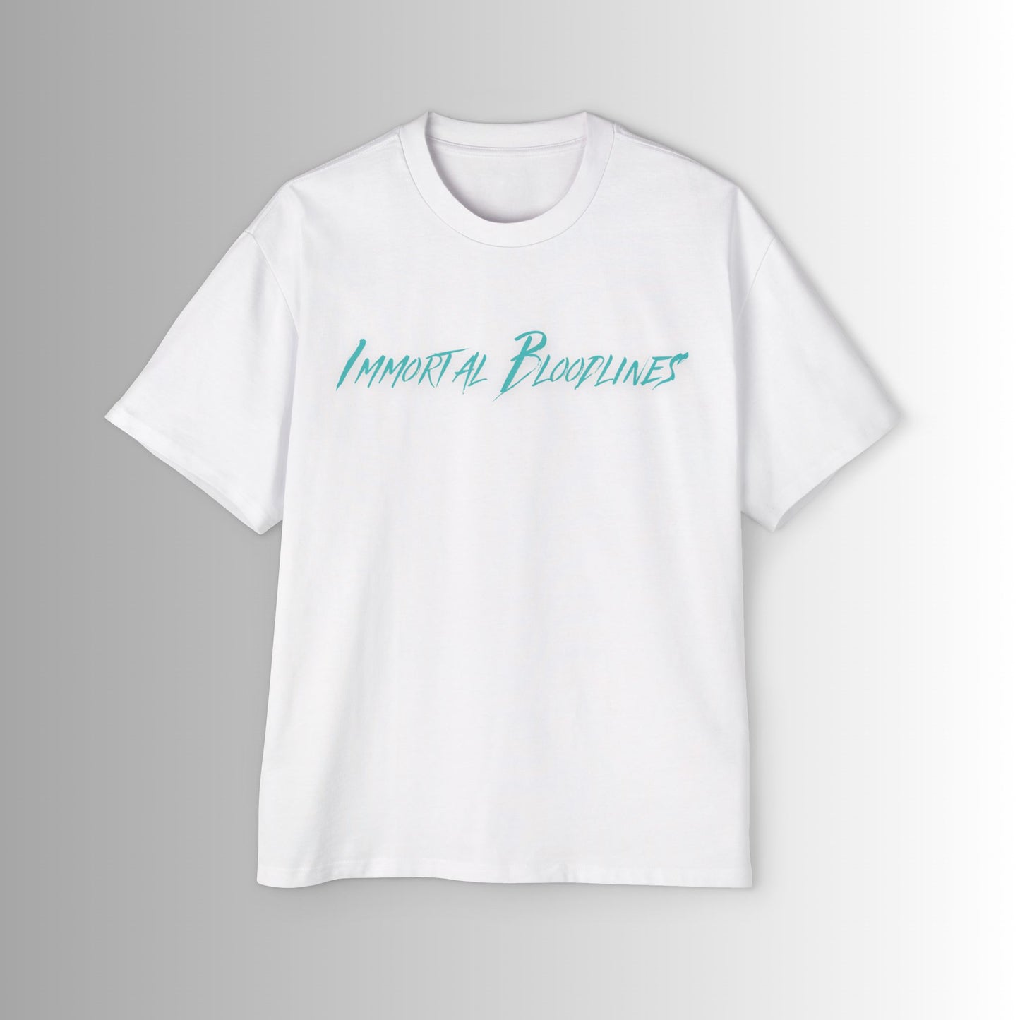 Immortal Bloodlines Men's Heavy Oversized Tee - Garden of Eden Graphic T-Shirt