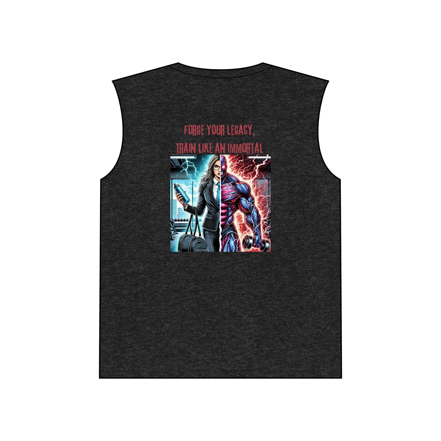 Muscle Tank — 'Jekyll and Hyde' Graphic Tank Top
