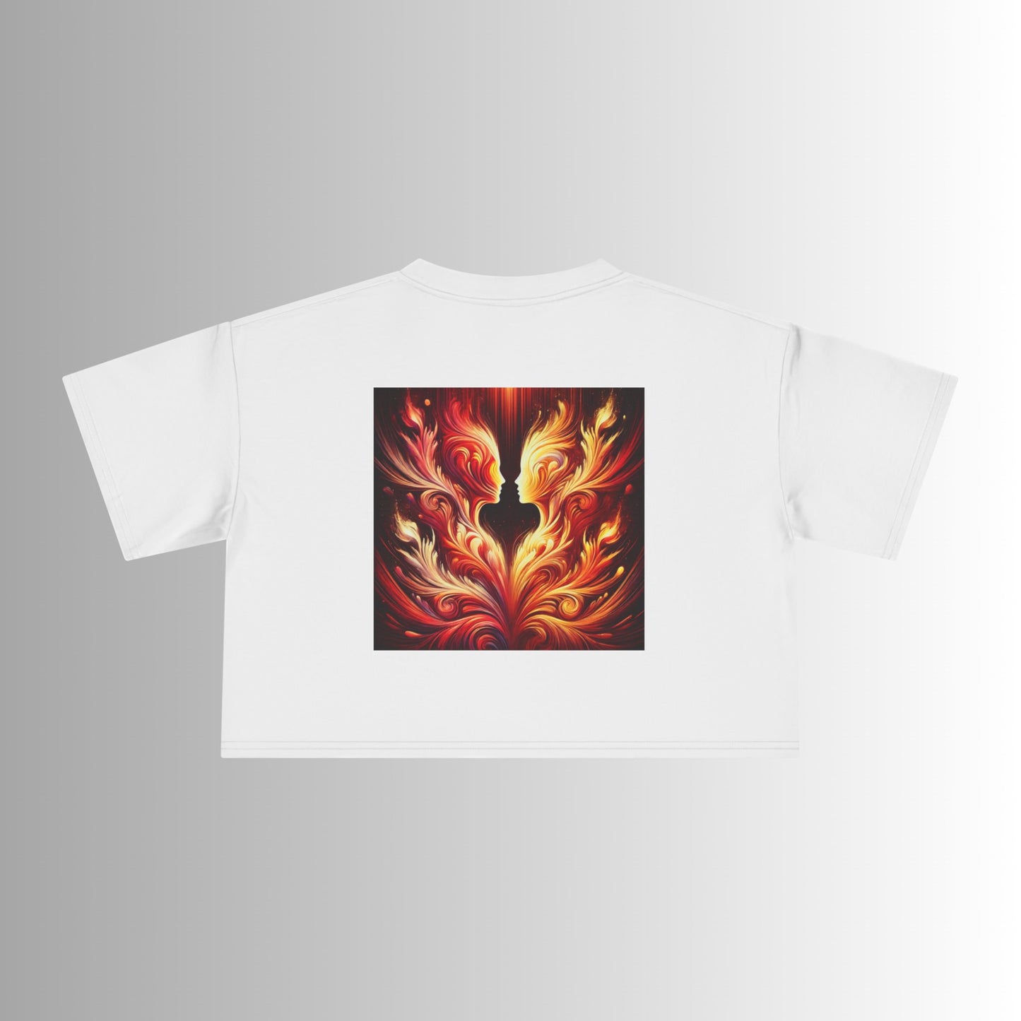 Eternal Flame - Cropped Tee - The Immortal Love Collection