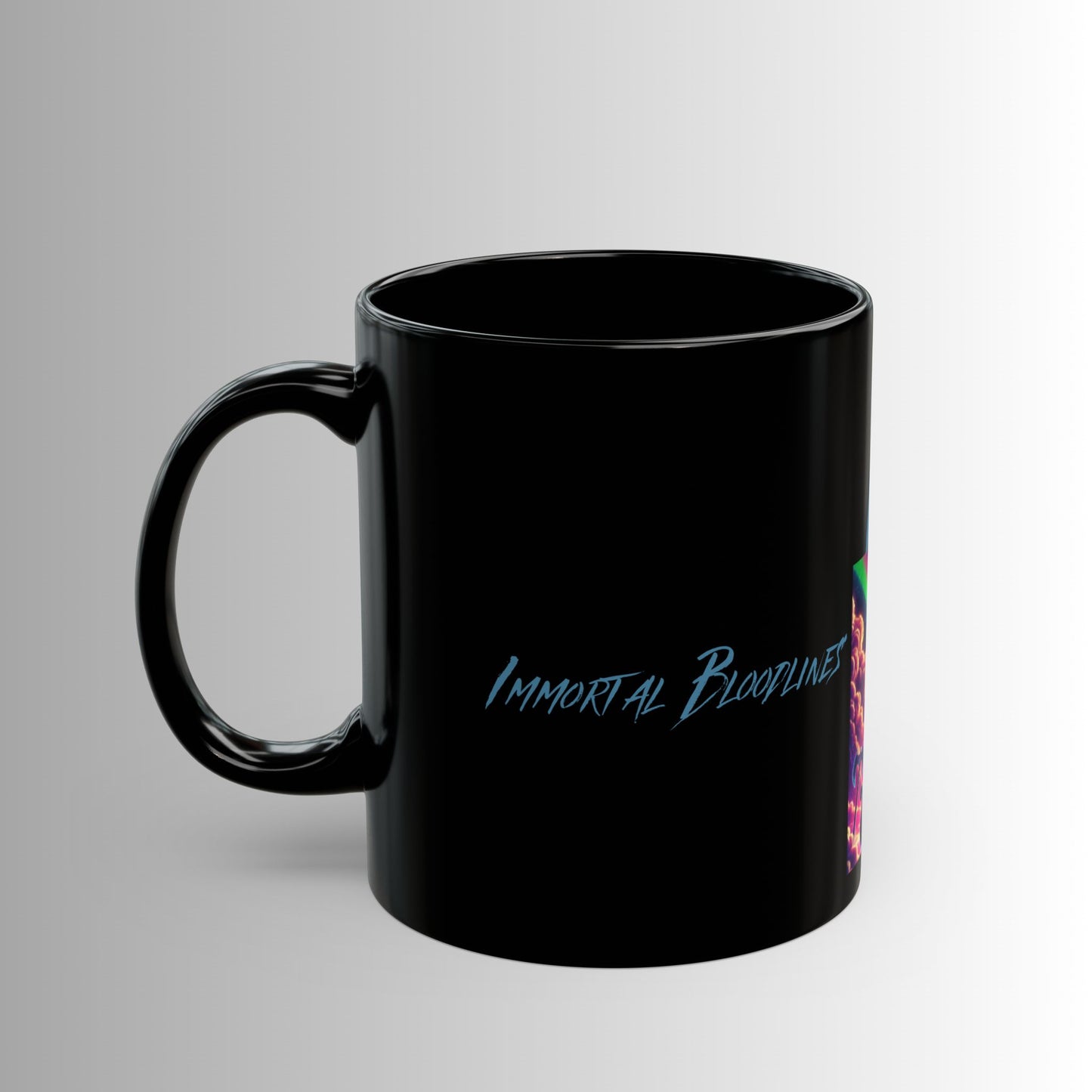 Immortal Bloodlines -  Valhalla Mug - Vibrant Graphic Coffee Cup for Mythology Lovers