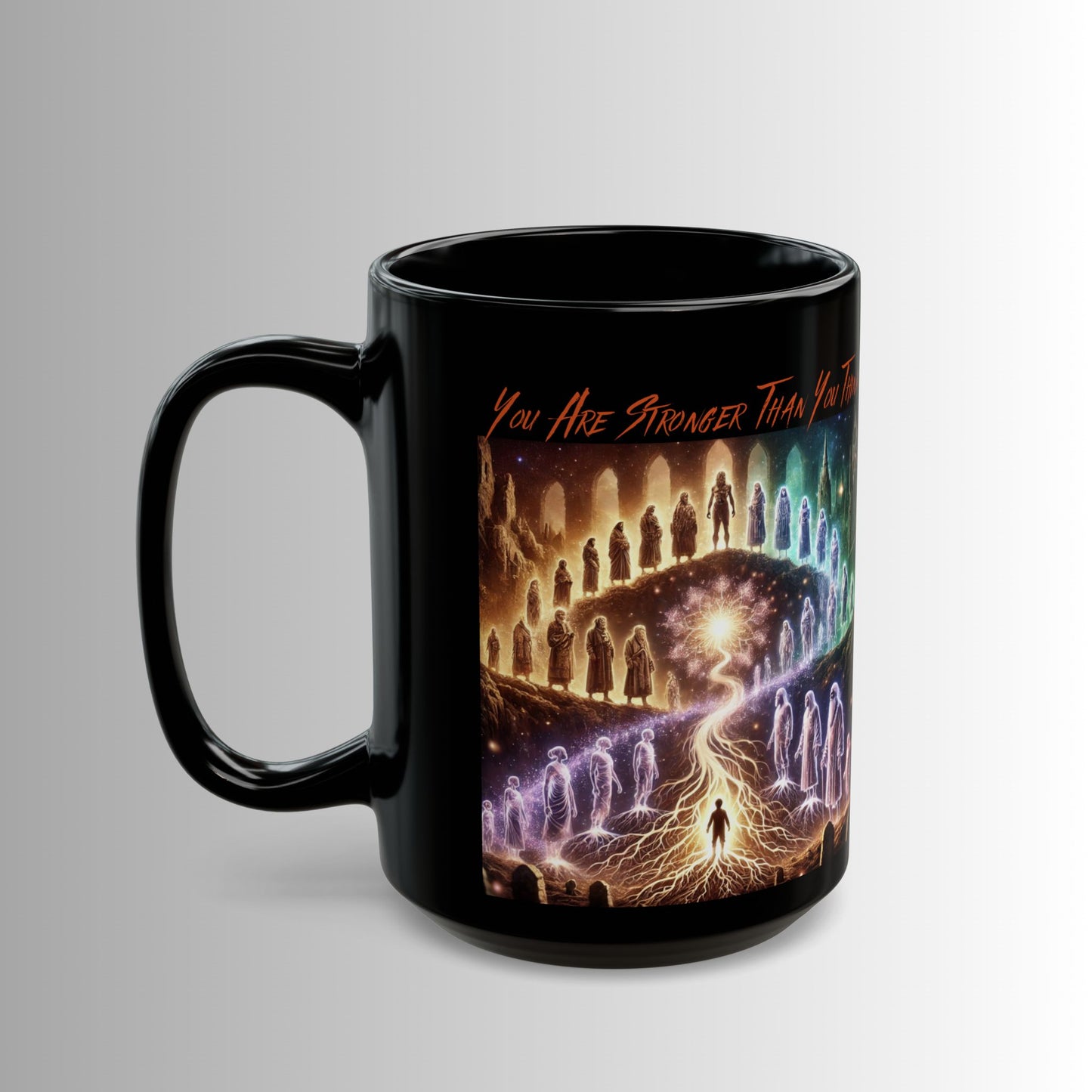 Immortal Bloodlines- Legacy Collection -  Black Mug — (11oz & 15oz)