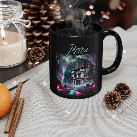 Immortal Bloodlines -  Petra Mug - Vibrant Graphic Coffee Cup for Mythology Lovers