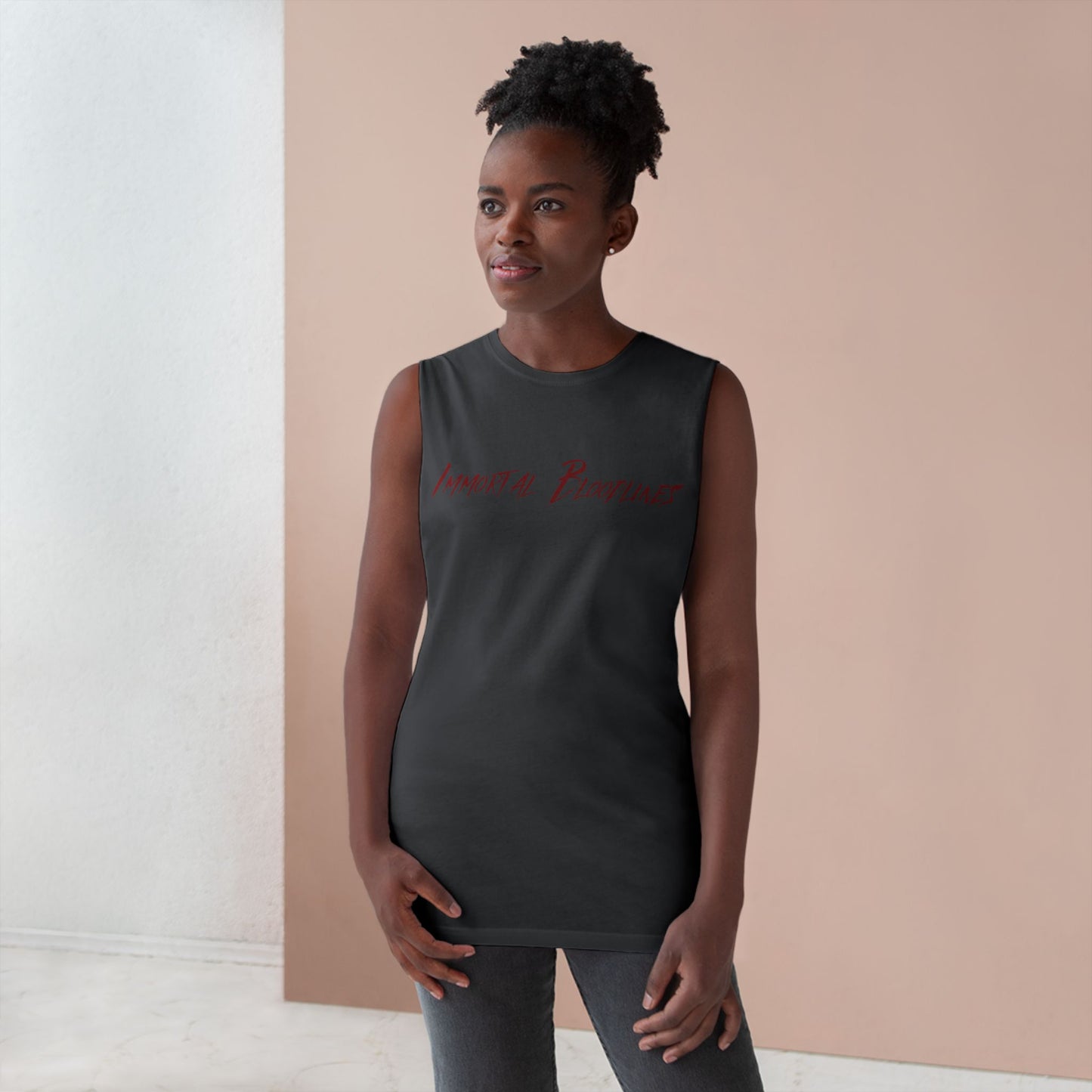 Unisex Immortal Bloodlines Tank - Forge your Legacy Logo