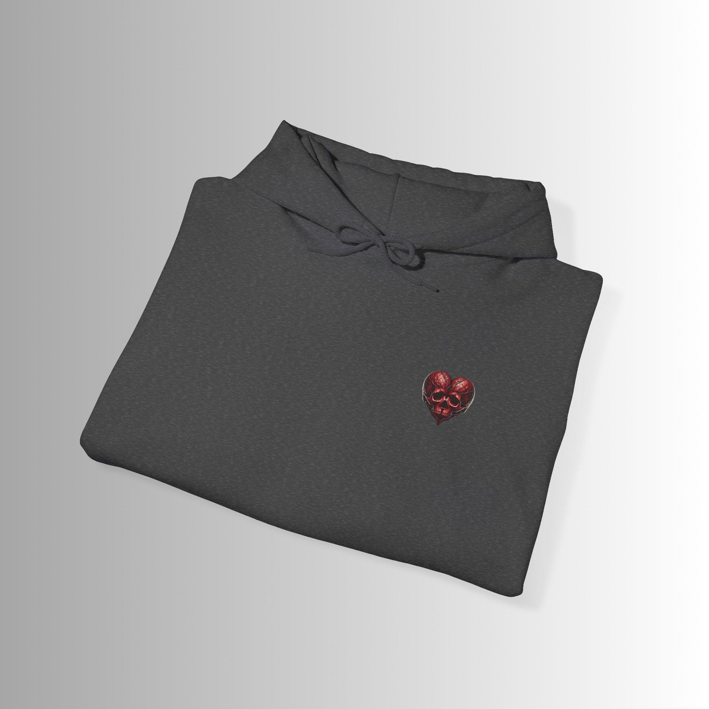 Fate & Love Unisex Hooded Sweatshirt - Heart Design