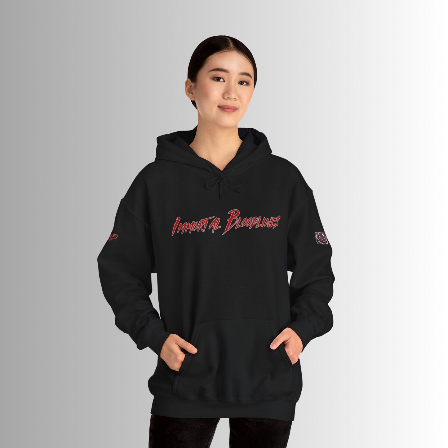 Immortal Bloodlines - Large Logo - Unisex Hooded Sweatshirt (GCC)