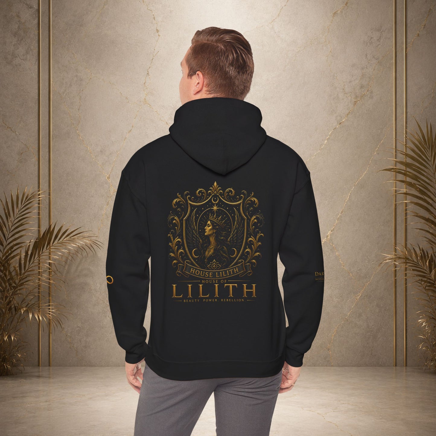 House Lilith Gold Crest Hoodie