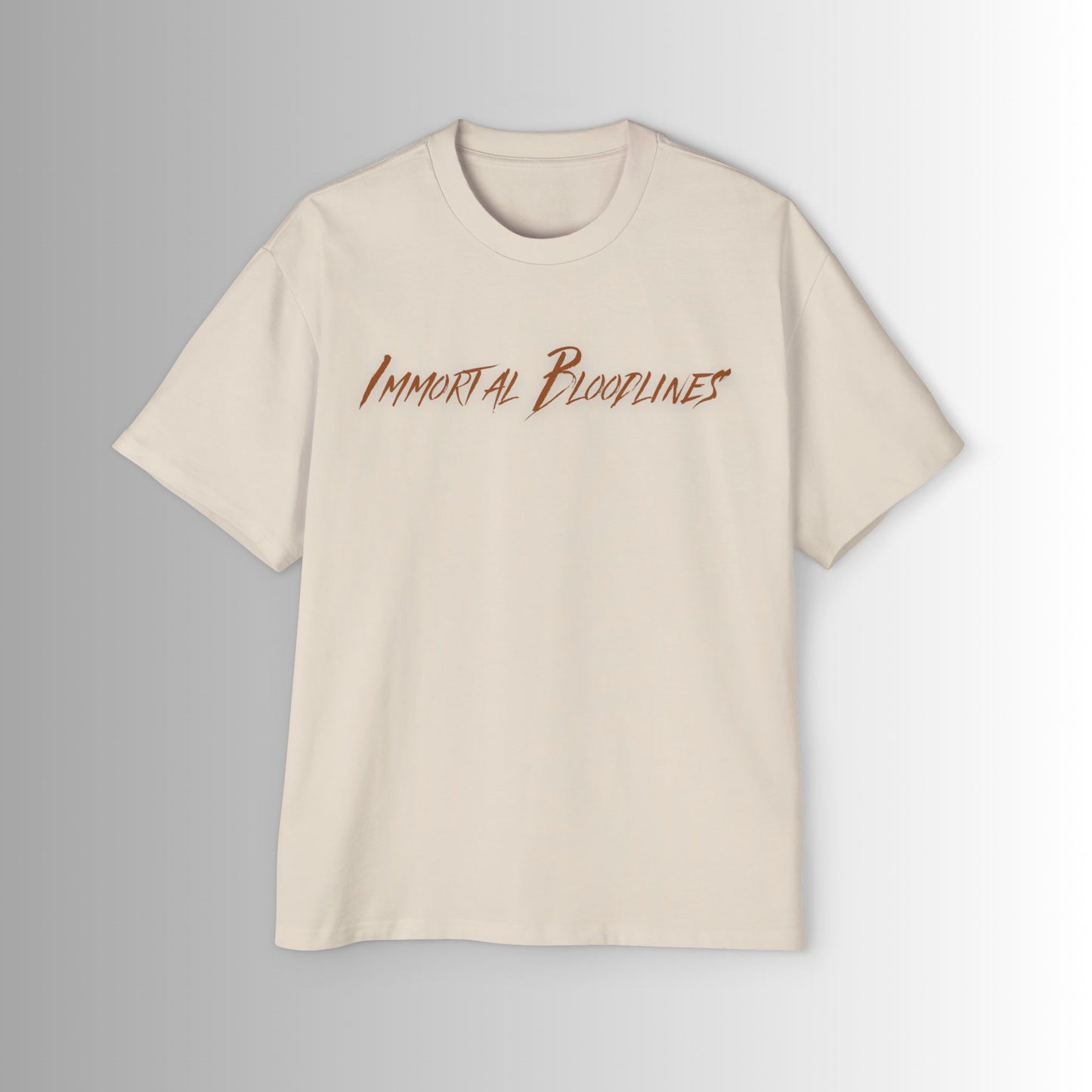 Immortal Bloodlines Men's Heavy Oversized Tee - El Dorado Graphic T-Shirt