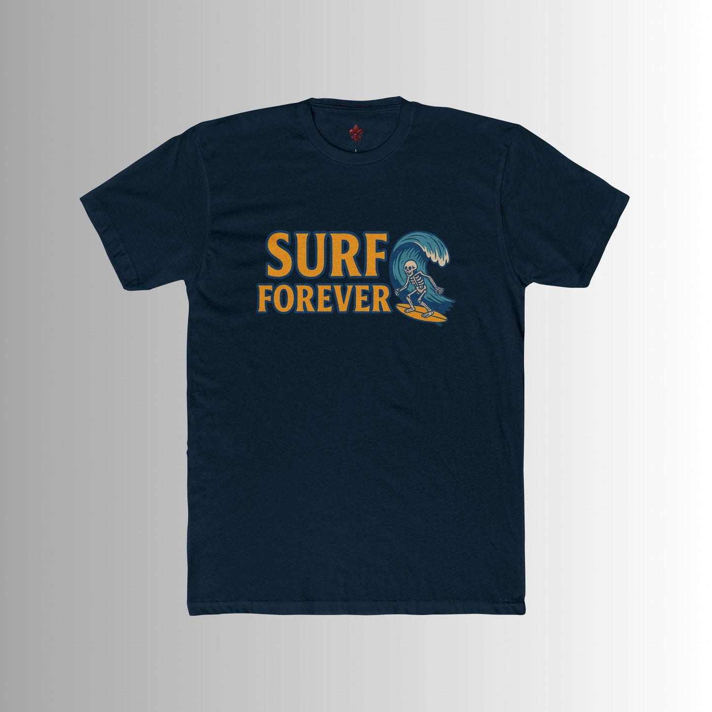 Surf Forever Skeleton Summer Tee