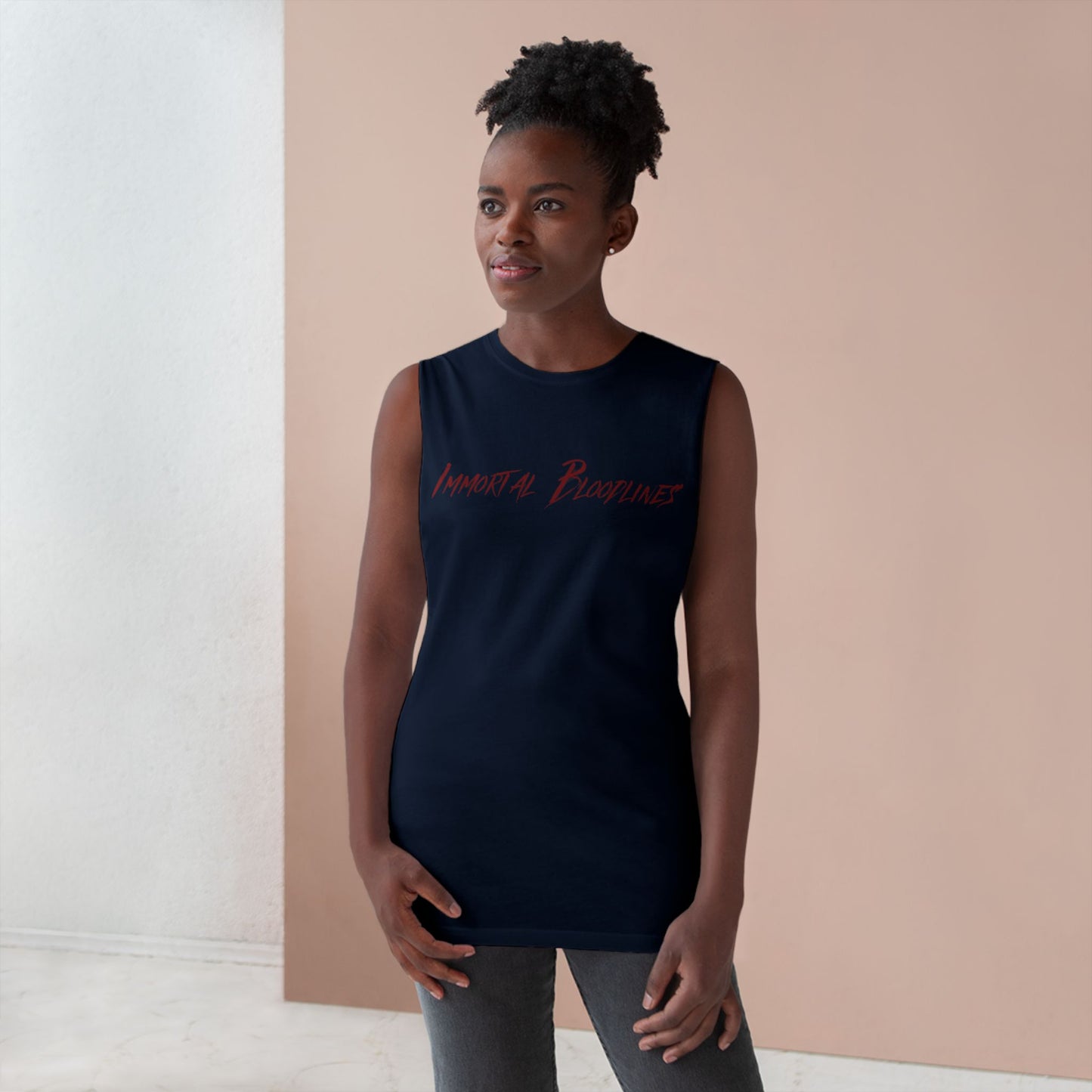 Unisex Immortal Bloodlines Tank - Forge your Legacy Logo