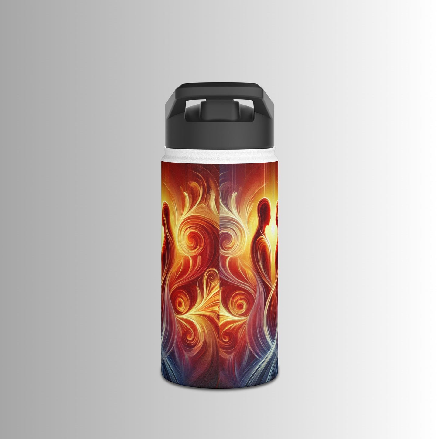 Eternal Flame - Stainless Steel Water Bottle, Standard Lid - The Immortal Love Collection