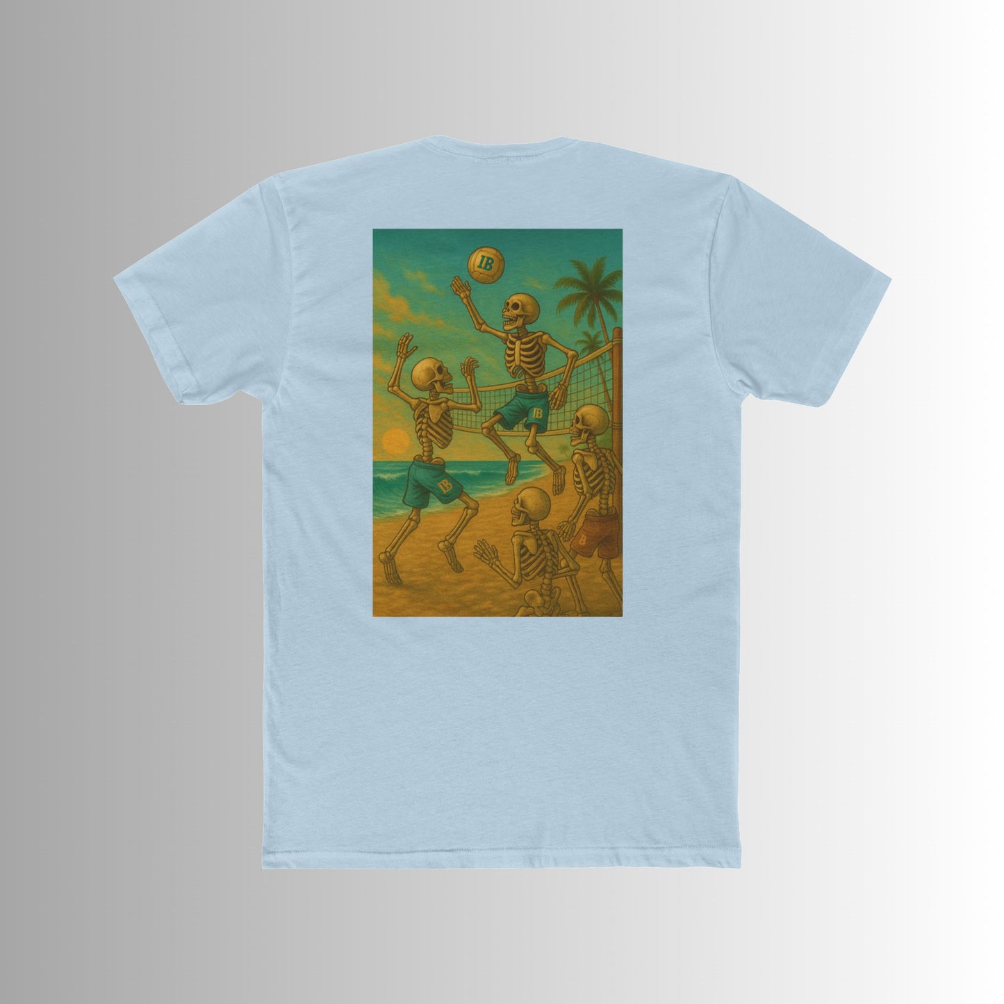 Surf-Inspired Unisex Cotton Crew Tee | Beach Vibes, Summer Style, Gift for Surfers, Casual Wear, Surf Forever, Immortal Bloodlines