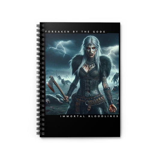 Shield Maiden Spiral Notebook - Ruled Line
