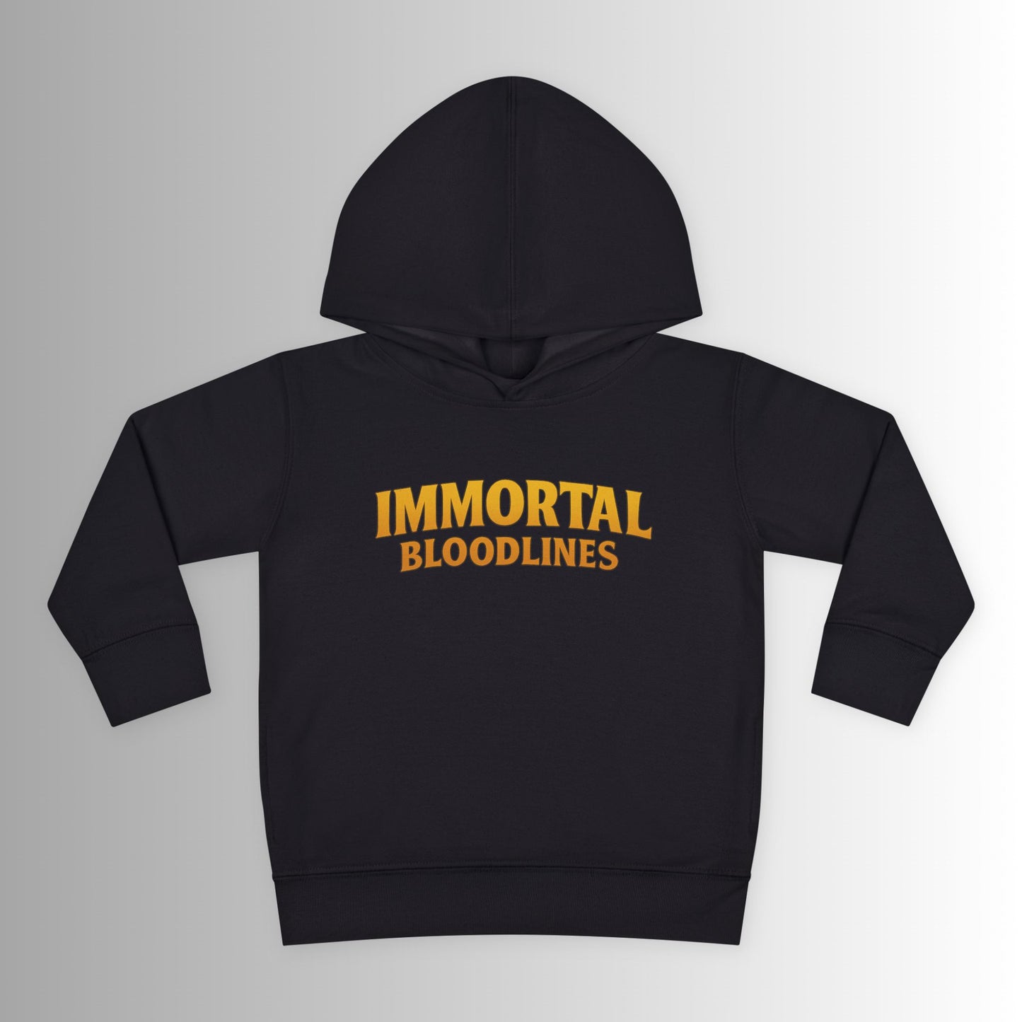 Toddler Hoodie — Neon 'Summer Vibes' Skeleton Pullover