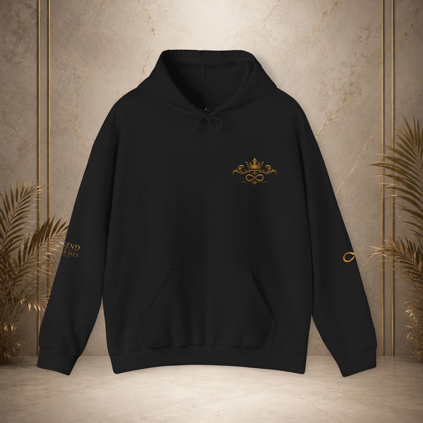 Immortal Bloodlines Gold Crest Hoodie