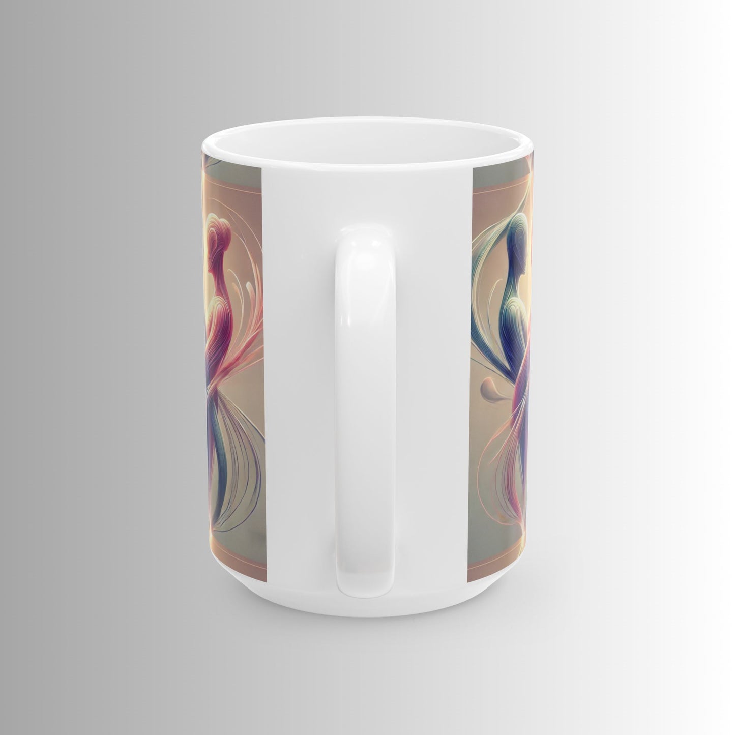 Bound by Love - Immortal Love Collection - Unique 11oz & 15oz Love Design for Coffee & Tea Lovers