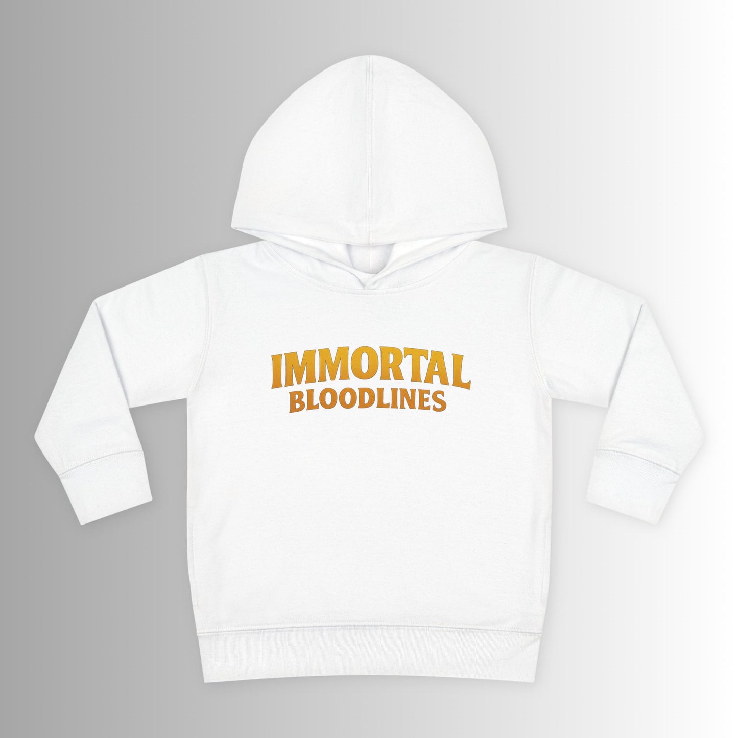 Toddler Hoodie — Neon 'Summer Vibes' Skeleton Pullover