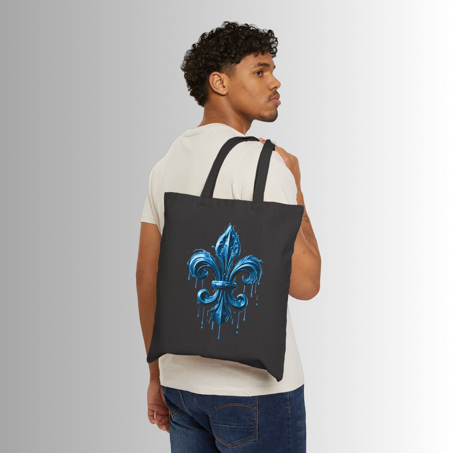 Immortal Bloodlines Gothic Tote Bag - Stylish Canvas Shopper for Art Lovers (Tokyo) GCC