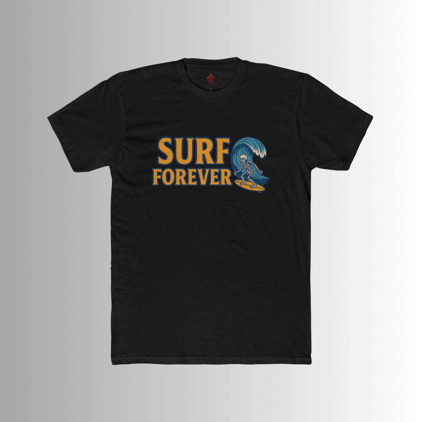 Surf Forever Skeleton Summer Tee