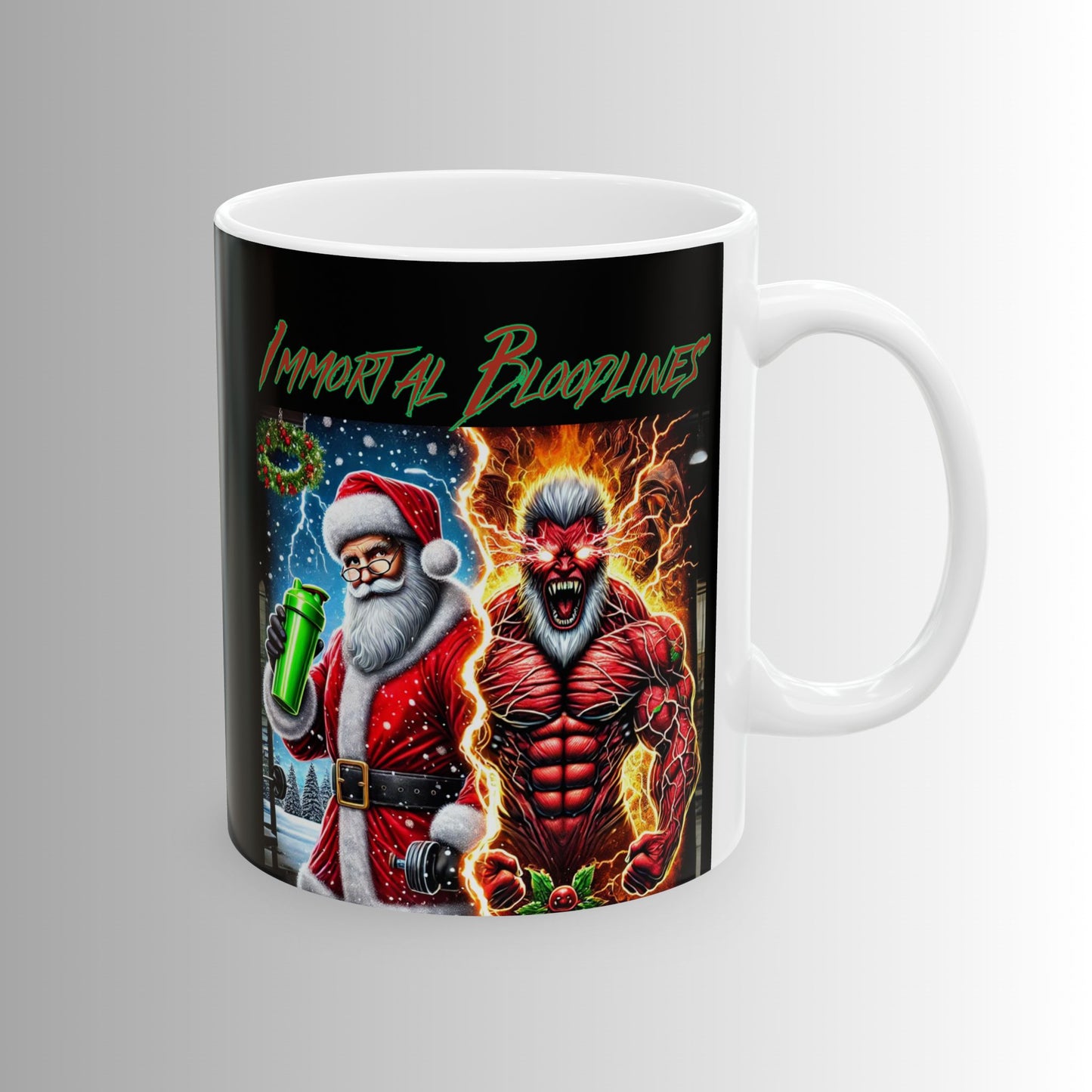 Immortal Bloodlines Jekyll and Hyde Gym Collection Santa Mug Special Edition - Mug - 11oz