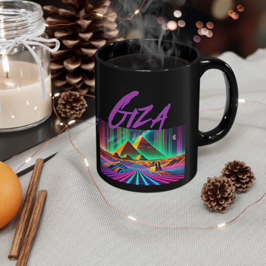 Immortal Bloodlines - Giza Mug - Vibrant Graphic Coffee Cup for Mythology Lovers