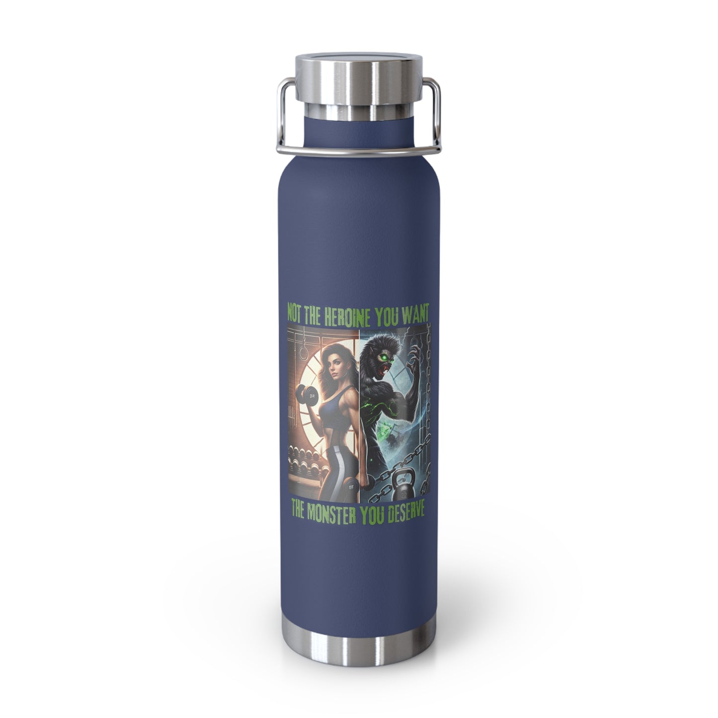 Insulated Bottle — 'Not the Hero You Want, The Monster You Deserve' Graphic