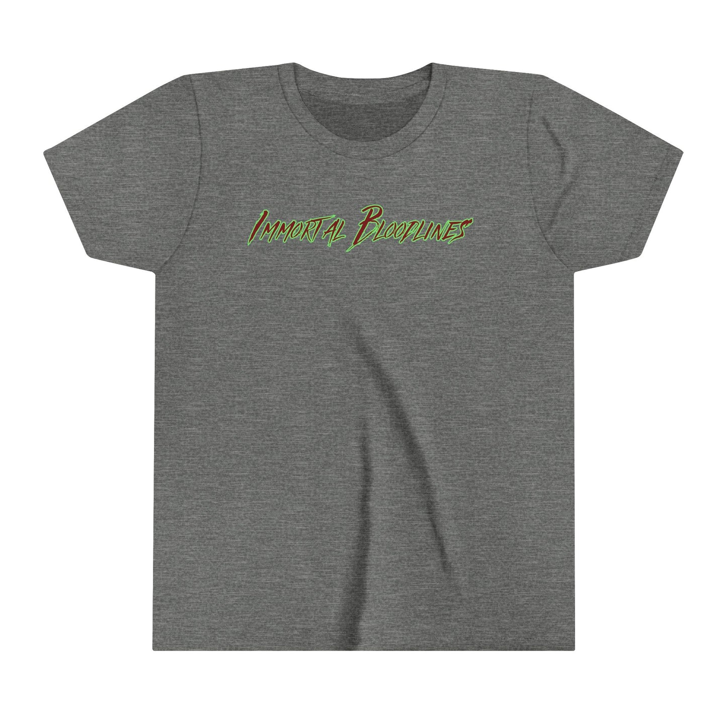 Youth Short Sleeve Tee - Immortal Bloodlines Logo Design