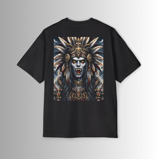 Curse of the Tlacaelel Aztec Priests Collection - Oversized Tee (GCC)