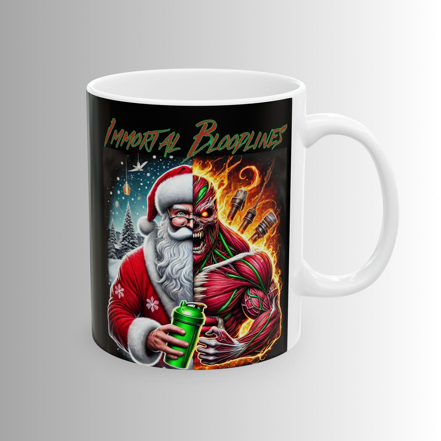 Immortal Bloodlines Jekyll and Hyde Gym Collection Santa Mug Special Edition - Mug - 11oz