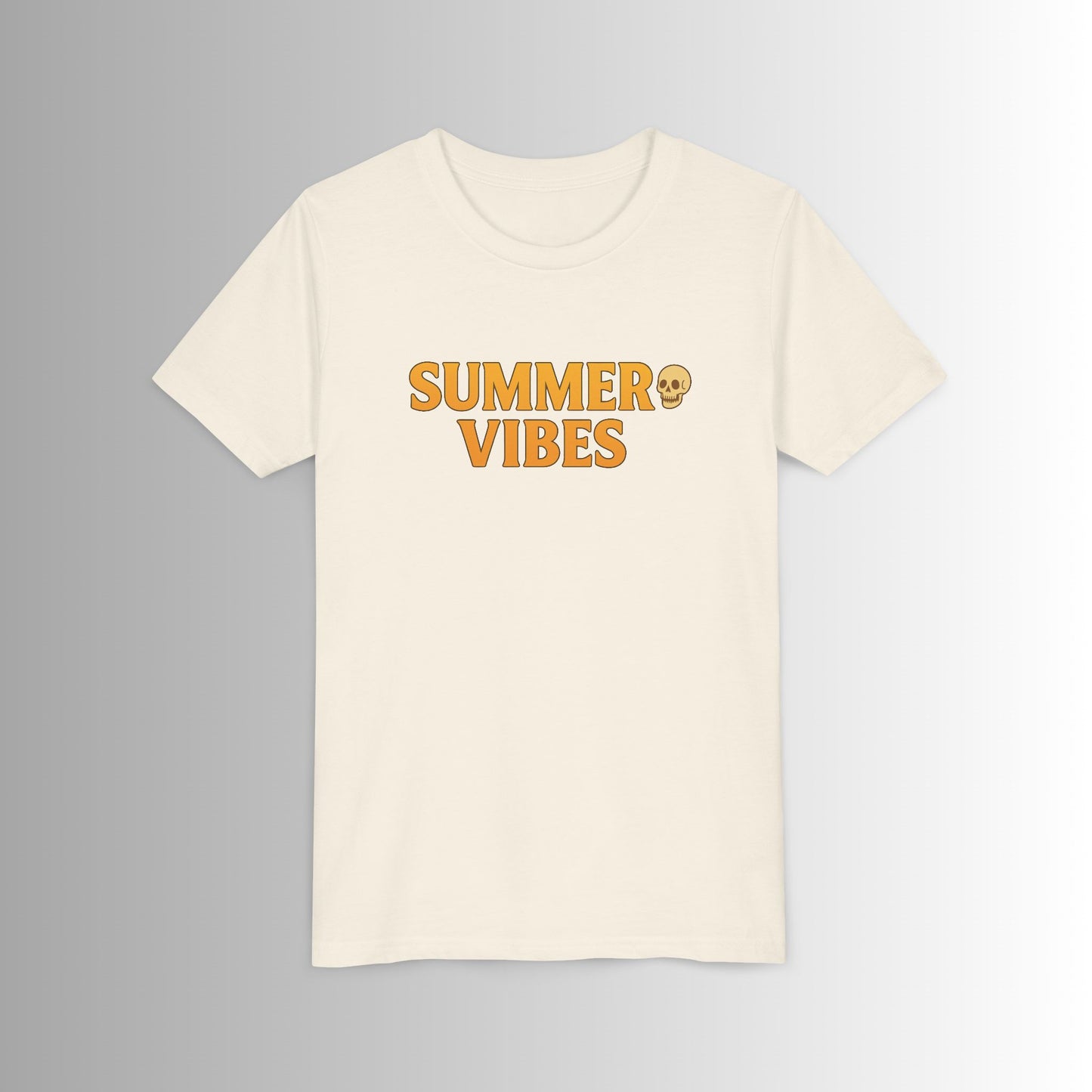 Summer Vibes Large Print Youth Tee