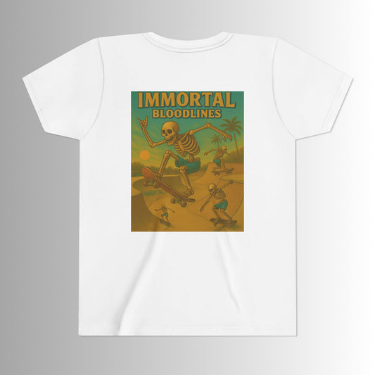 Skate Forever Large Print Youth Tee GCC