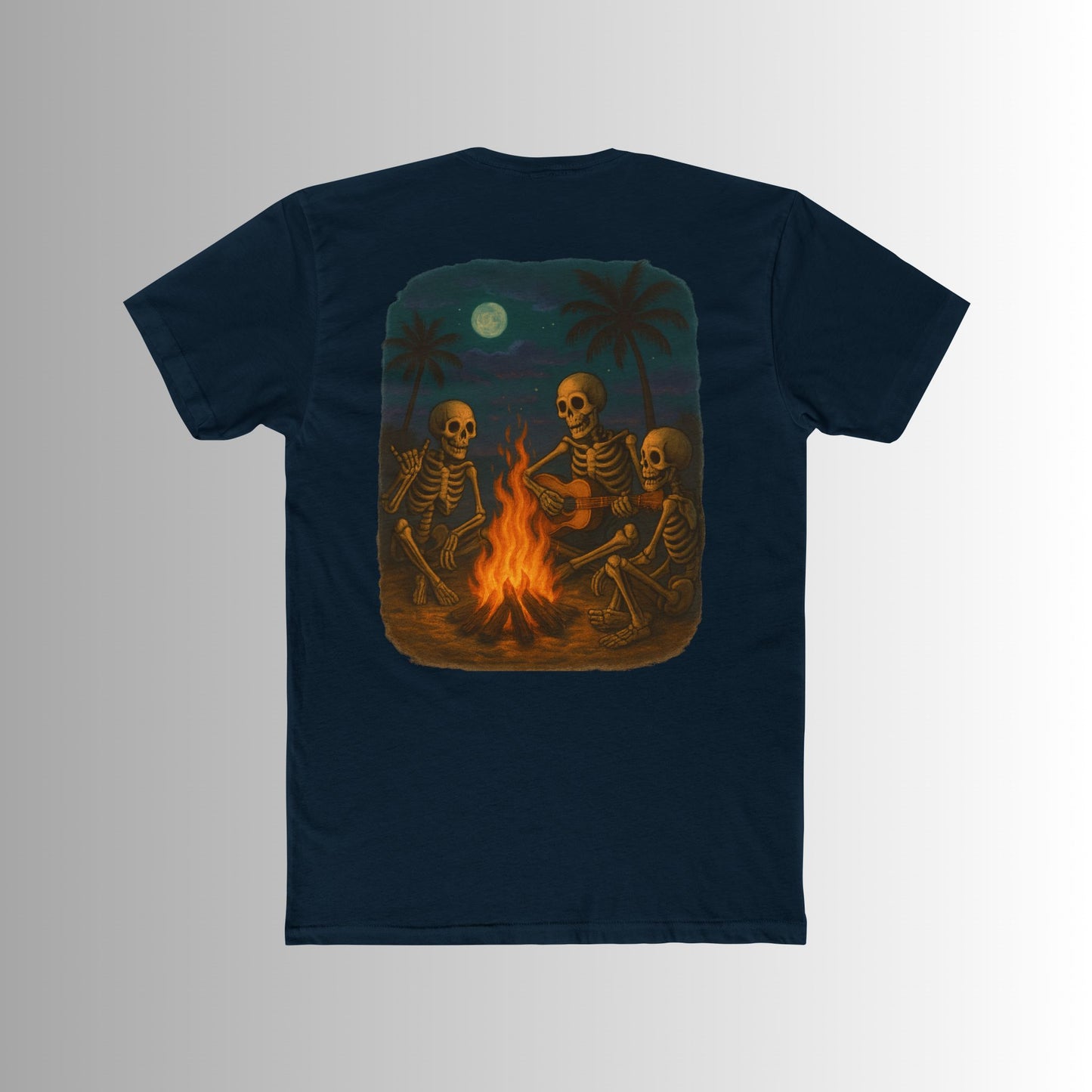 Surf-Inspired Unisex Cotton Crew Tee | Beach Vibes, Summer Style, Gift for Surfers, Casual Wear, Surf Forever, Immortal Bloodlines
