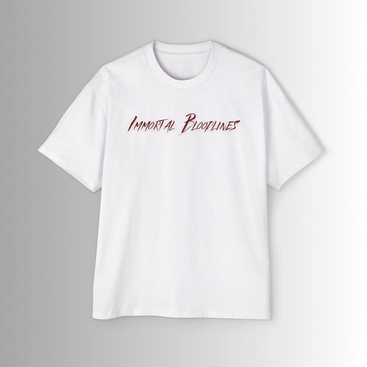 Men's Oversized Tee - Immortal Bloodlines - 'Forge Your Legacy' Graphic Shirt