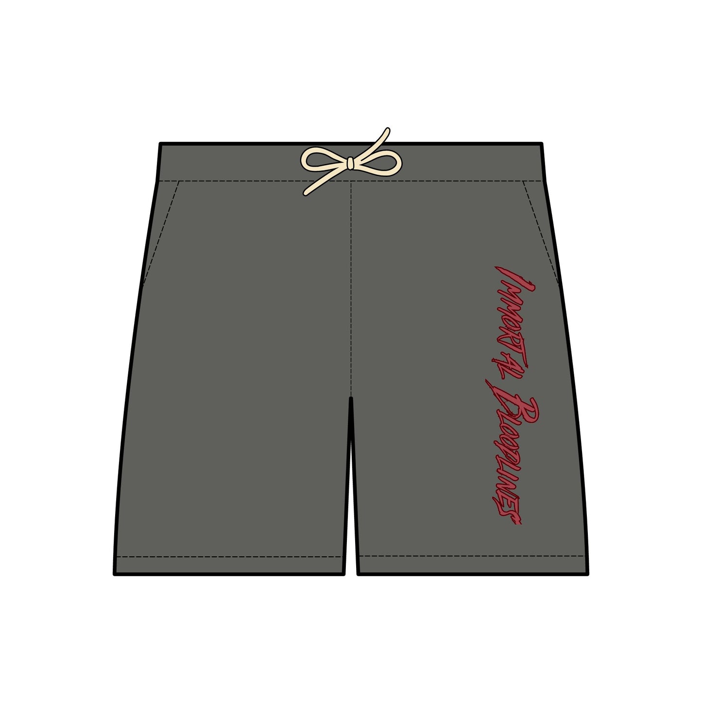 Unisex Lightweight Fleece Sweat Shorts with Immortal Bloodlines Logo