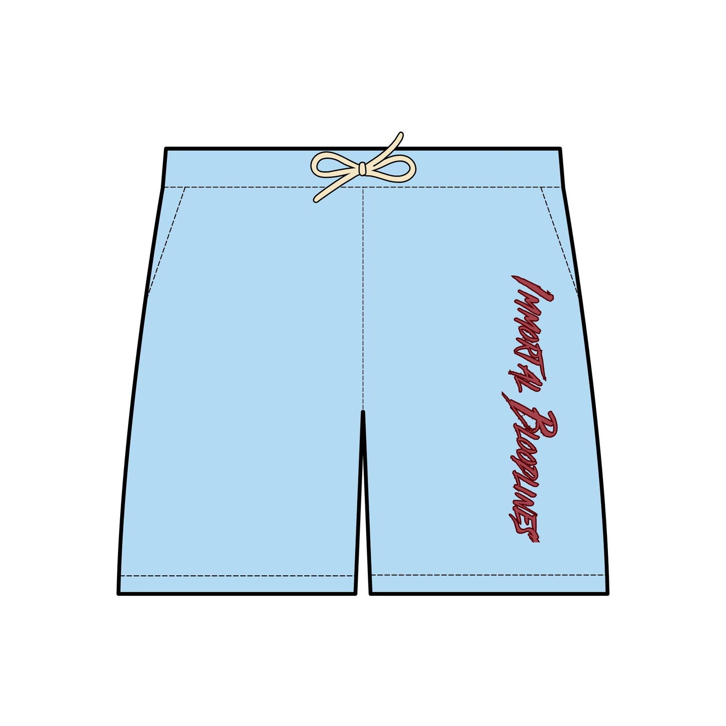 Unisex Lightweight Fleece Sweat Shorts with Immortal Bloodlines Logo