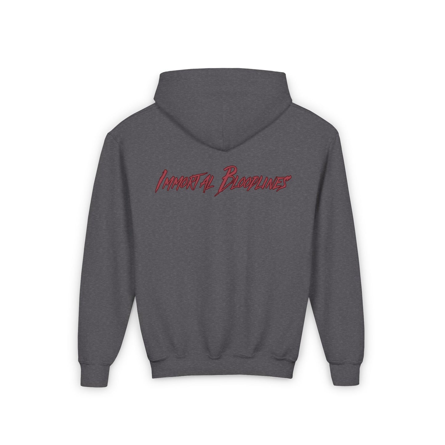 Youth Heavy Blend Hoodie - 'Immortal Bloodlines' Logo
