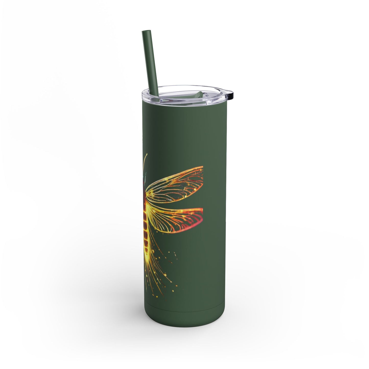 Maars Maker Skinny Matte Tumbler, 20oz Firefly