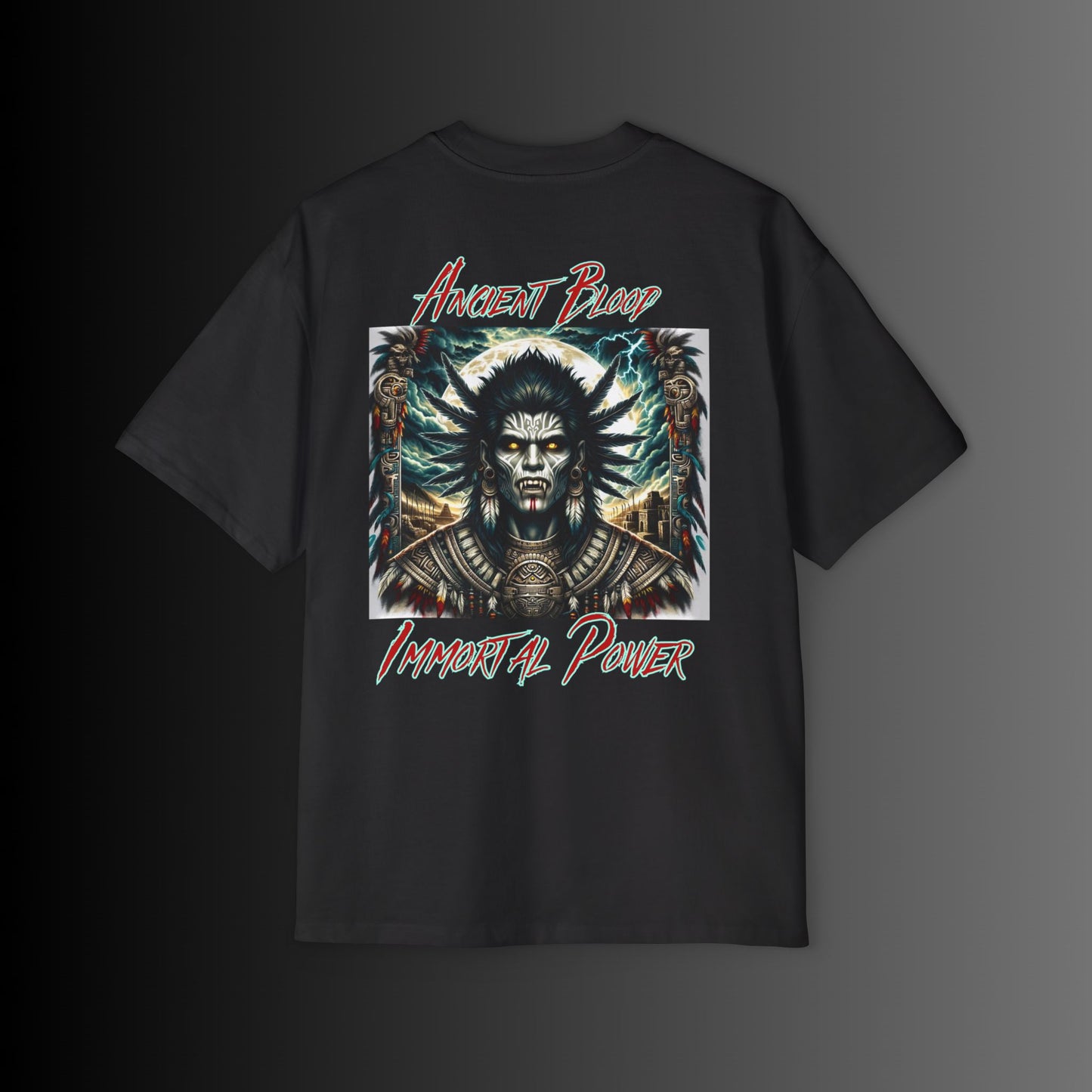The Curse of the Tlacaelel Aztec Priests Collection - Oversized Tee