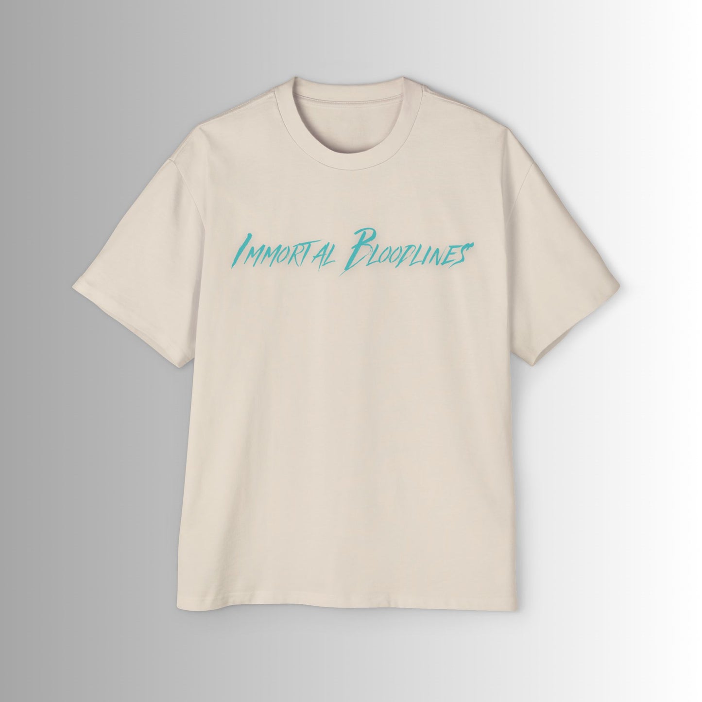 Immortal Bloodlines Men's Heavy Oversized Tee - Avalon Graphic T-Shirt