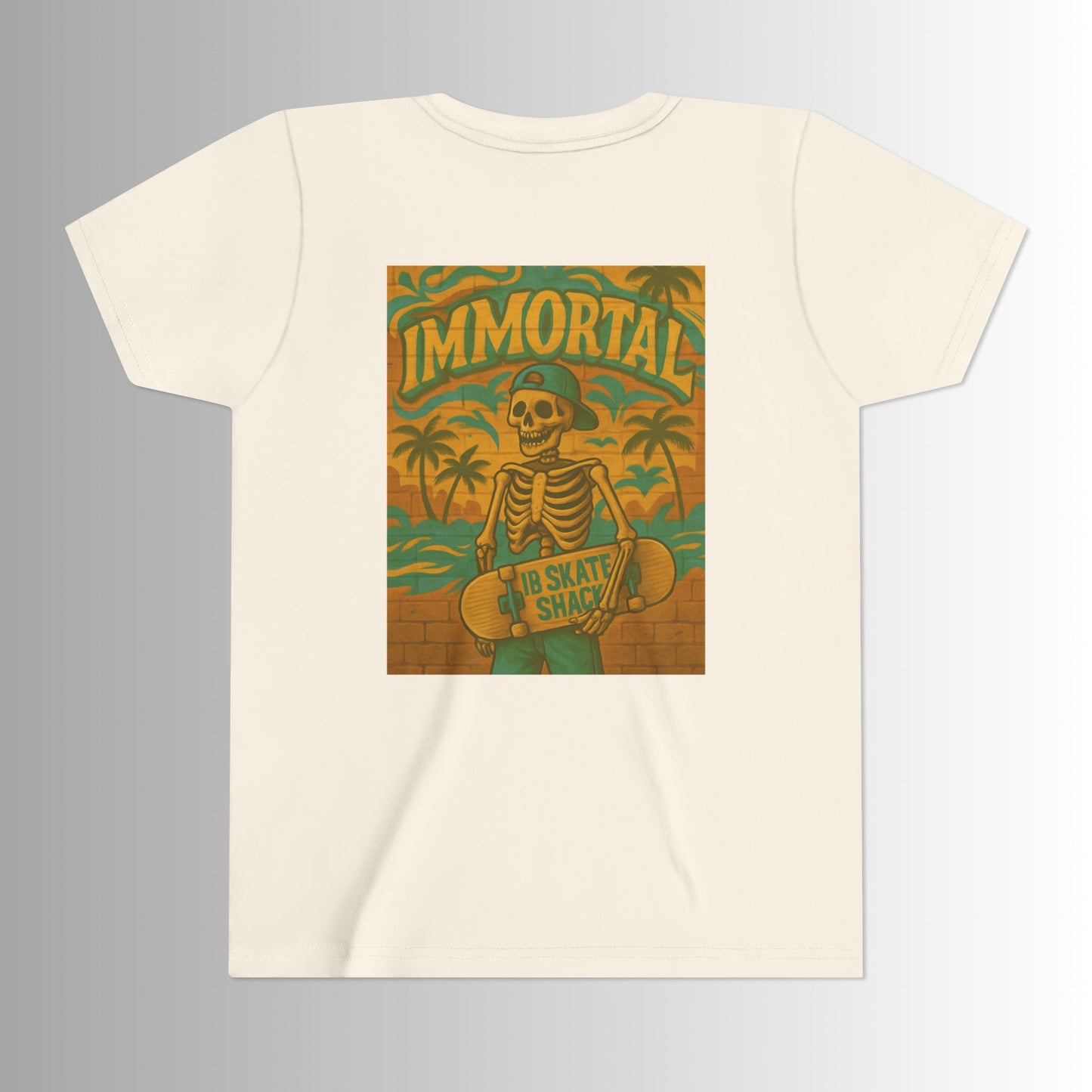 Summer Vibes Large Print Youth Tee