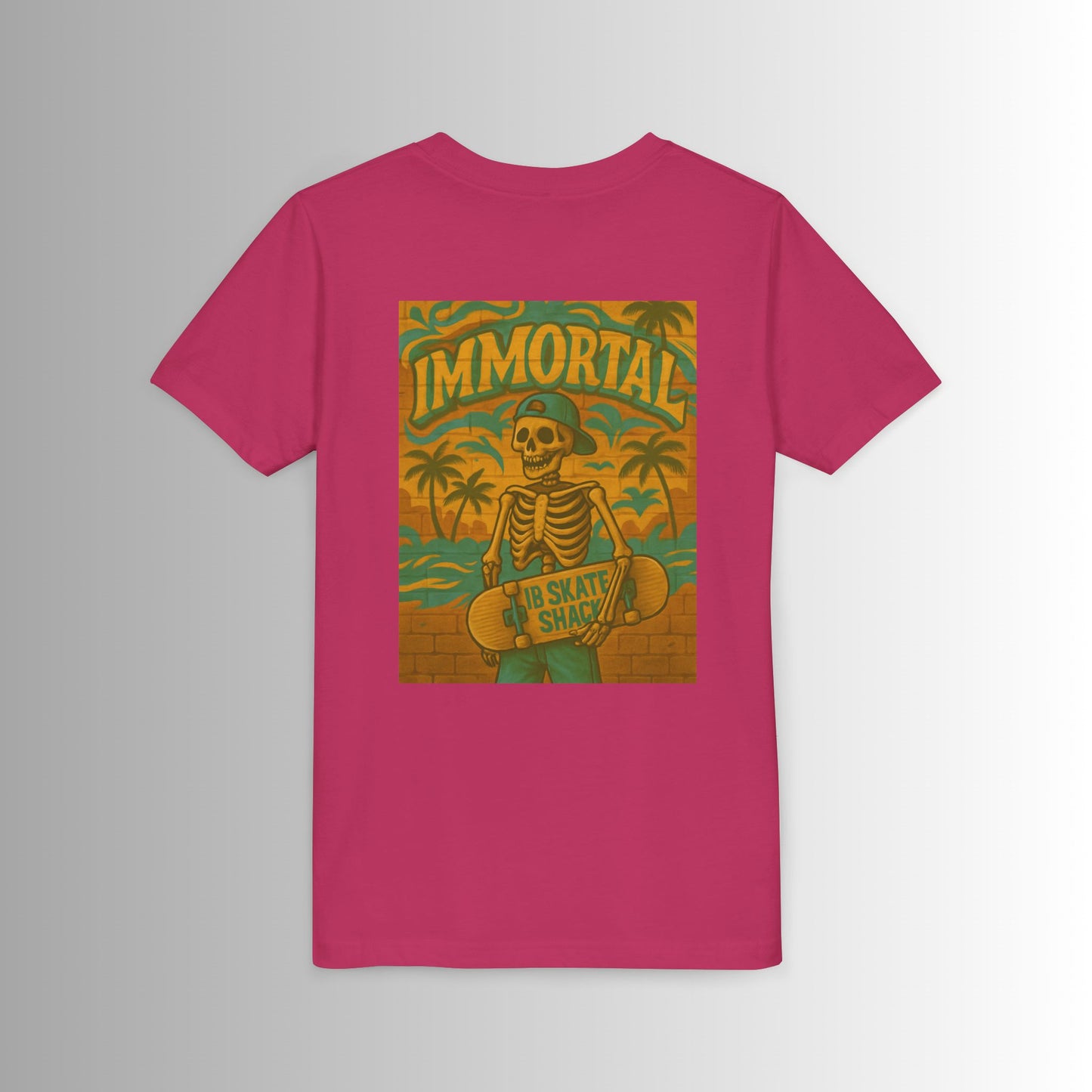 Summer Vibes Large Print Youth Tee