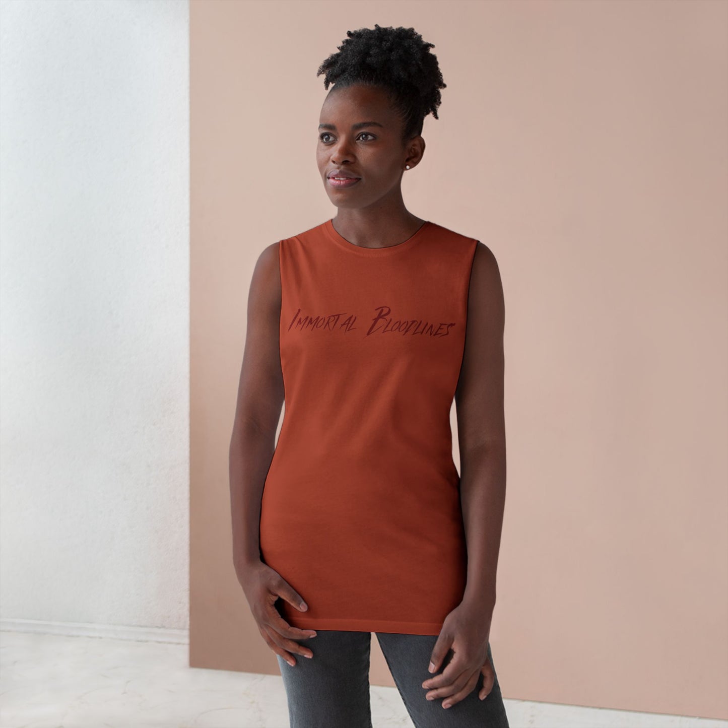 Unisex Immortal Bloodlines Tank - Forge your Legacy Logo